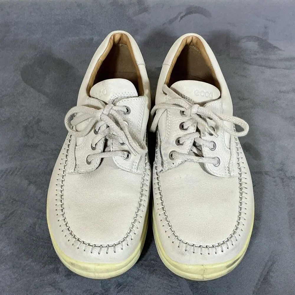 ECCO Seawalker Ice Leather Walking Shoes 44 Mens 10 M